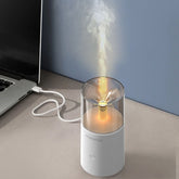 Candle Flame Aromatherapy Diffuser Automatic Scent Sprayer Mini Ambiance Candle Light Humidifier